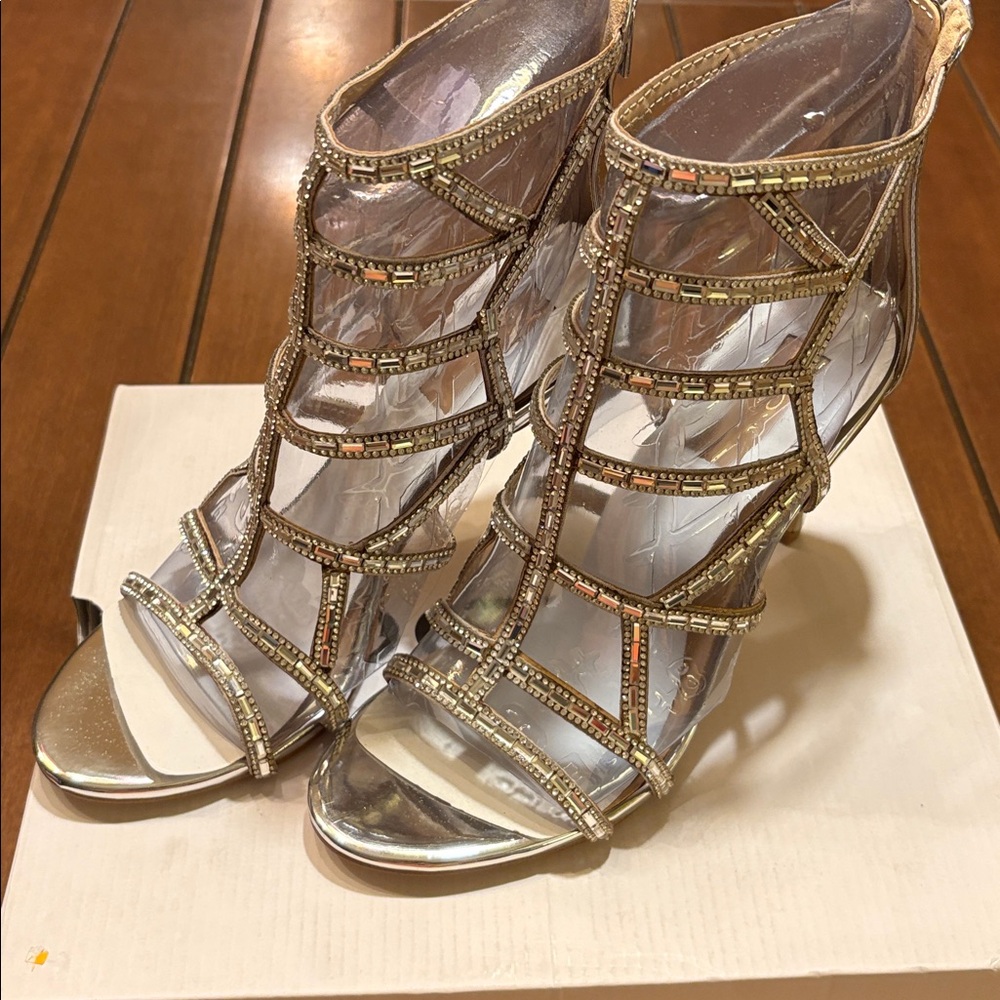NWT Aldo Norta caged heels